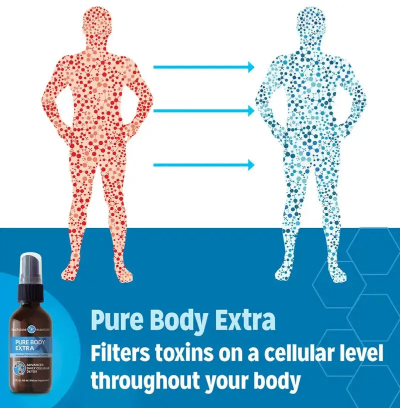 Nano Zeolite Detox Spray – Advanced Cellular Cleanse with Natural Clinoptilolite, 1 oz