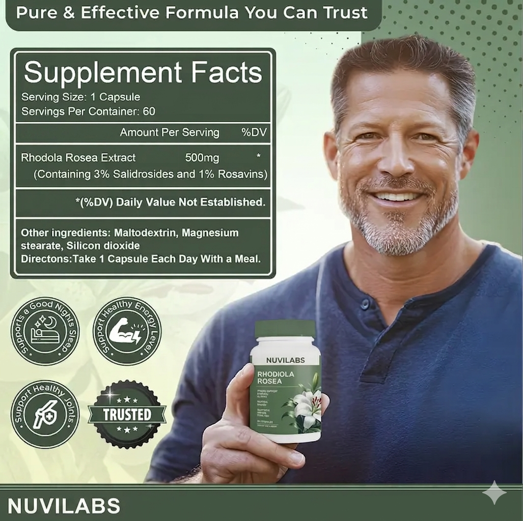 nuvilabs™ Rhodiola Rosea
