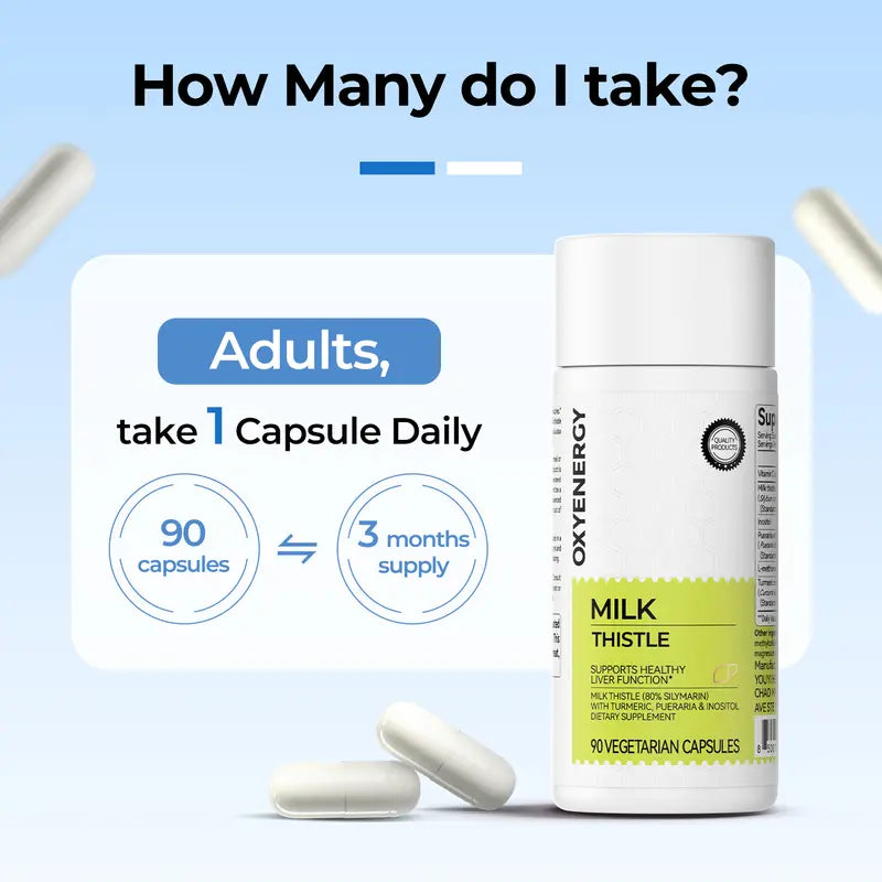 Milk Thistle Liver Detox & Colon Cleanse