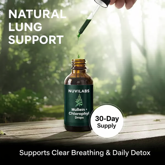 Mullein + Chlorophyll Lung Detox Drops