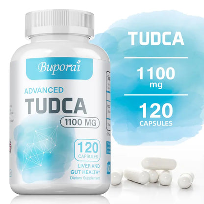 TUDCA Liver Support – 1100mg Bile Salt Capsules for Detox, Cleanse & Repair (60 Count)