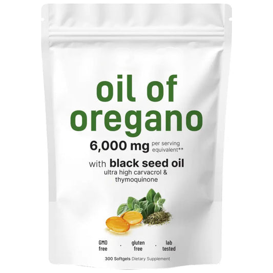 Oregano Oil with Black Seed Oil